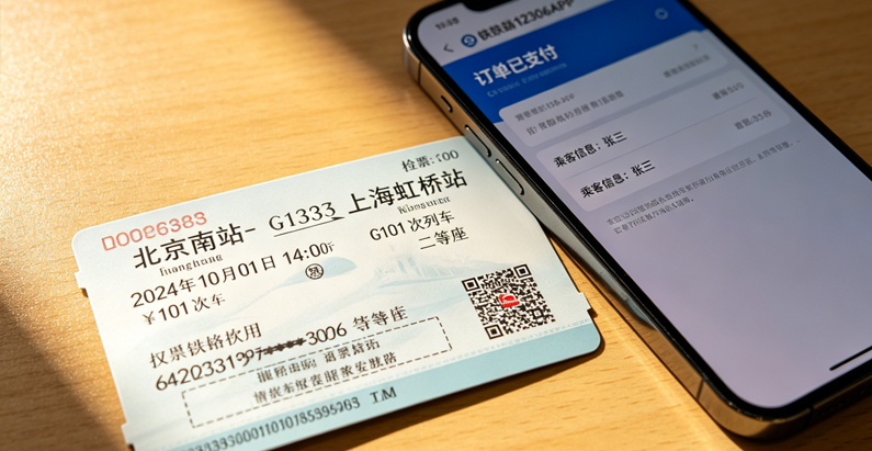 火车票预订